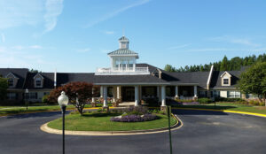 Sunny Exterior View of Azalea Estates of Fayetteville