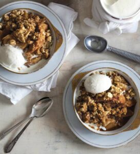 2 Bowls of Ice Cream on a Table